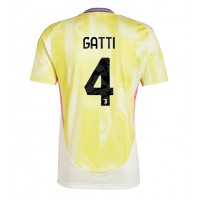 Juventus Federico Gatti #4 Fußballbekleidung Auswärtstrikot 2024-25 Kurzarm